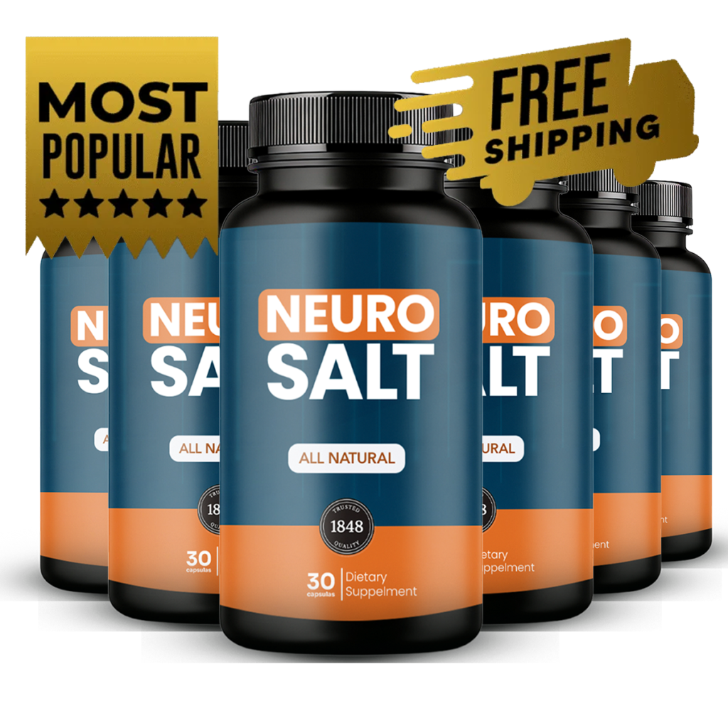NeuroSalt 6 bottle 180-day supply best value pack